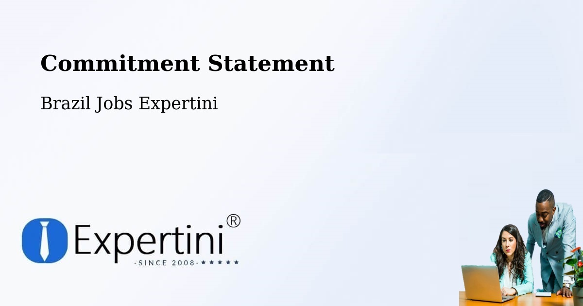 Corporate Commitment – São José De Ribamar - Brazil Jobs Expertini